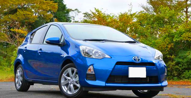 トヨタアクア 事故車 査定